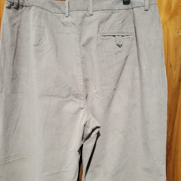 Talbots Petite Strech 14 Gray Corduroy Pants - Picture 5 of 16